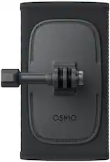 Angle. DJI - Osmo Backpack Strap Mount - Black.
