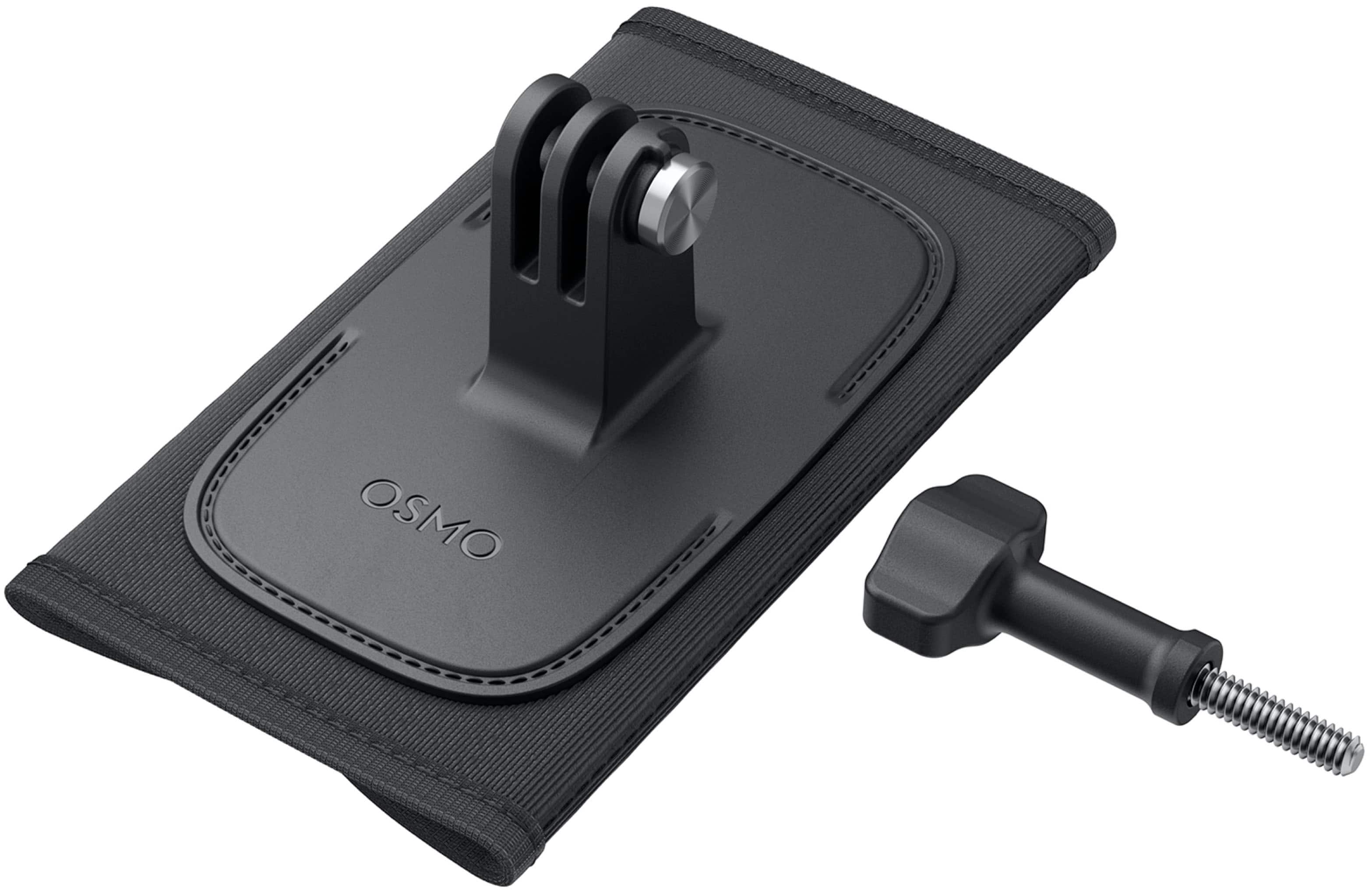 Left. DJI - Osmo Backpack Strap Mount - Black.