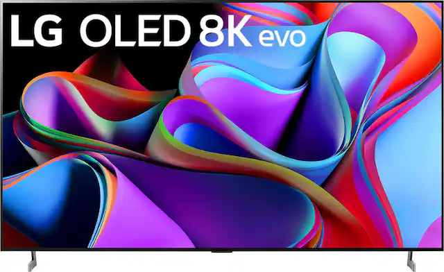 Front. LG - 77" Class Z3 Series OLED evo 8K UHD Smart webOS TV.