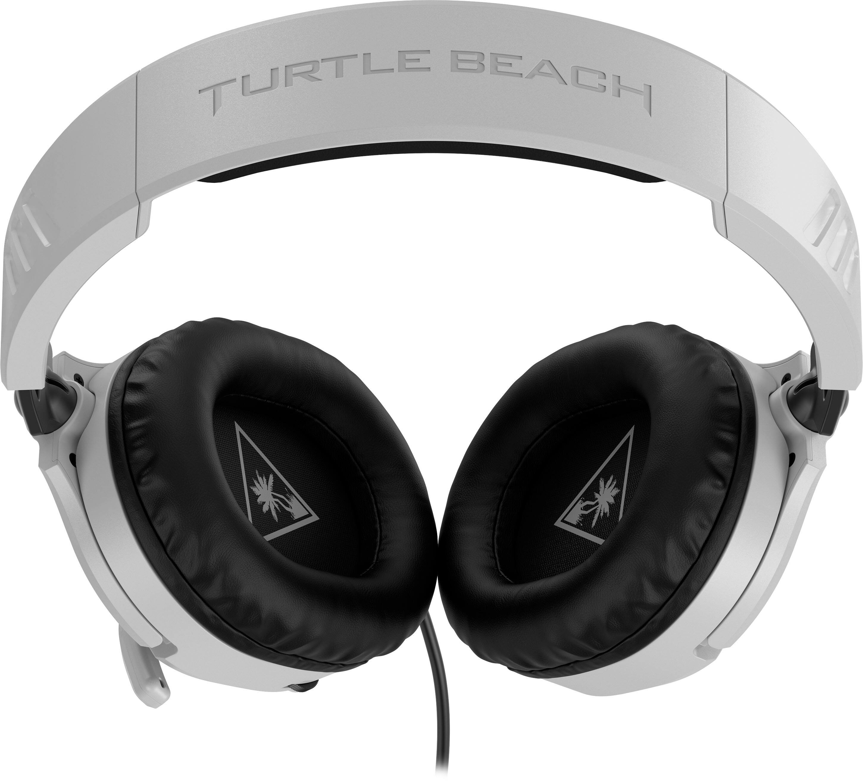 Alt View 12. Turtle Beach - Recon 70 Wired Multiplatform Gaming Headset for PS5, PS4, Xbox Series X|S, Switch, PC & Mobile with 3.5mm Connection - White.