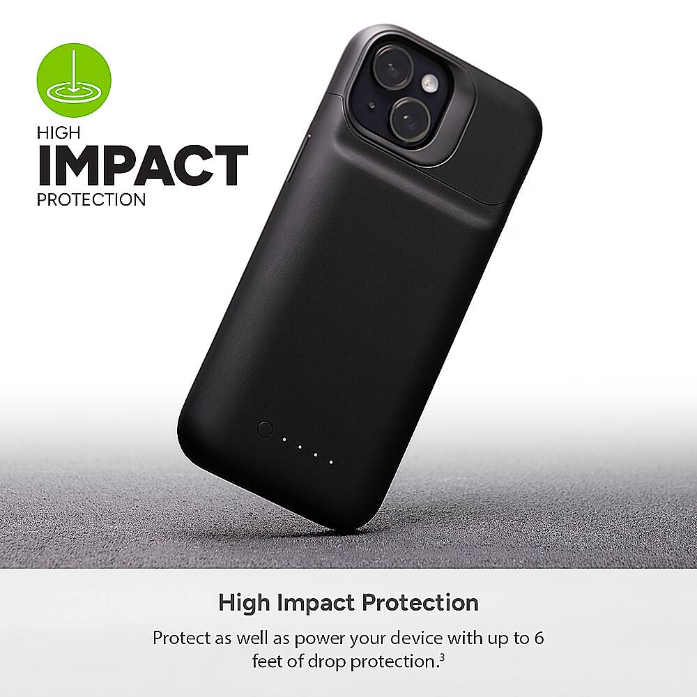 High Impact Protection: Protect as well as power your device with up to 6 feet of drop protection.