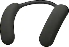Front. Sony - HTAN7 BRAVIA Theater U Wearable TV Speaker - Black.