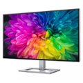 Left. Philips - 27E2F7901 27" IPS 4K UHD 75Hz 4ms Monitor with HDR (HDMI, DisplayPort, USBC) - Silver.