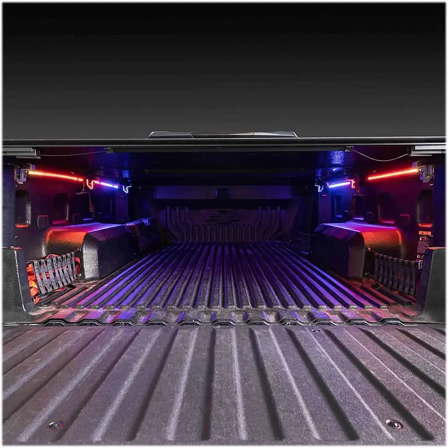 Alt View 20. Metra - Heise Chasing LED Truck Bed Lighting Kit - Multi.
