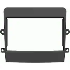 Front. Metra - Dash Kit for Select 2012-2016 Porsche Vehicles - Matte Black.