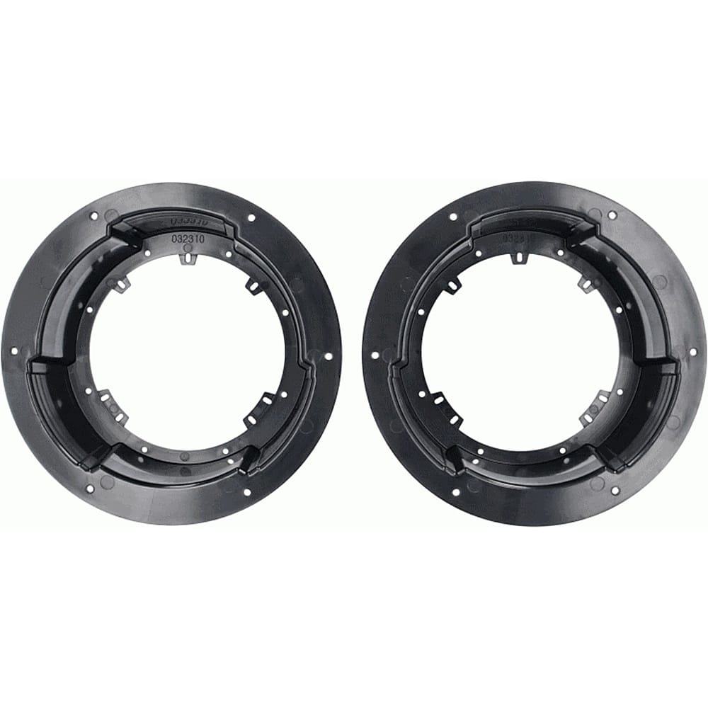 Alt View 11. Metra - Universal Speaker Adapter for 6.5” or 6.75” Speakers (Pair) - Black.