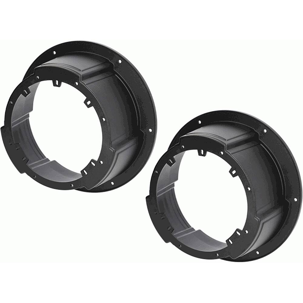 Left. Metra - Universal Speaker Adapter for 6.5” or 6.75” Speakers (Pair) - Black.