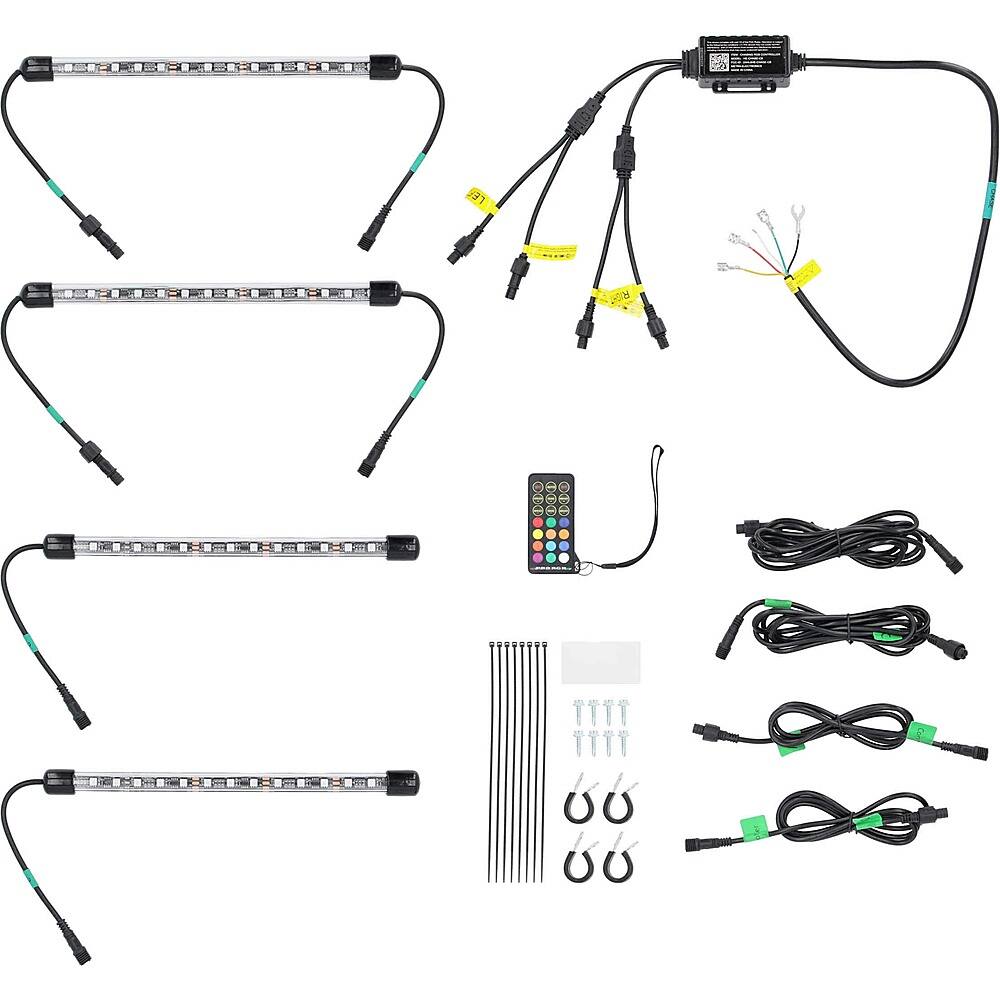 Alt View 16. Heise - Heise Chasing LED Interior Lighting Kit - Multi.