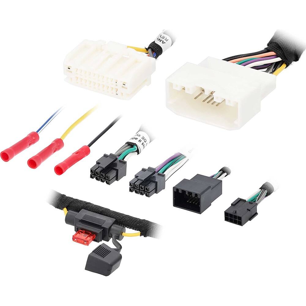 Alt View 11. Metra - Axxess ANC Bypass Harness for Select 2015-2022 Chrysler, Dodge, Jeep, and RAM Vehicles - Multi.