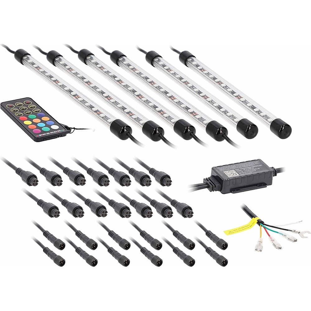 Angle. Heise - Heise Chasing LED Grille Lighting Kit - Multi.