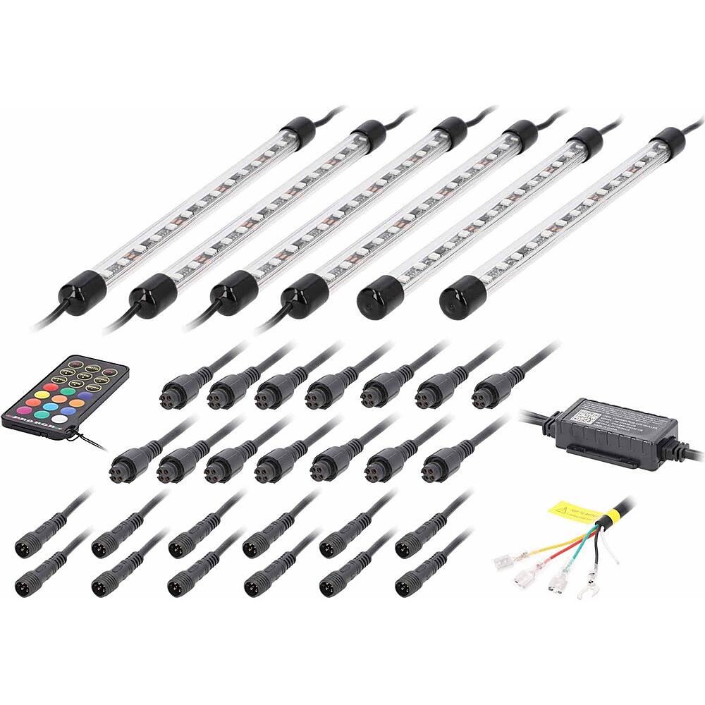 Alt View 11. Heise - Heise Chasing LED Grille Lighting Kit - Multi.