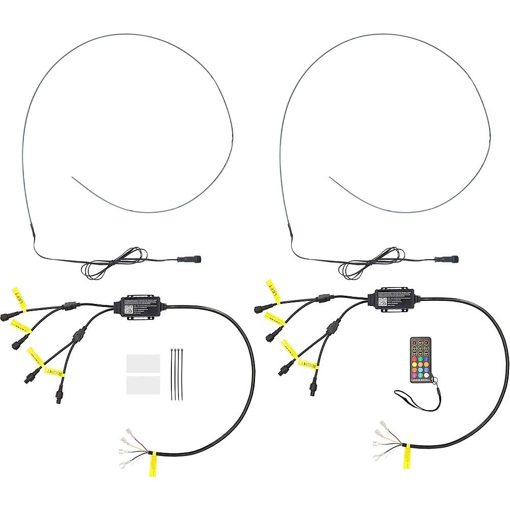 Alt View 15. Heise - Heise Chasing LED Ambient Door Lighting Kit - Multi.