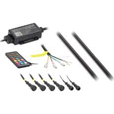 Angle. Metra - Heise Chasing LED Ambient Dash Lighting Kit - Multi.