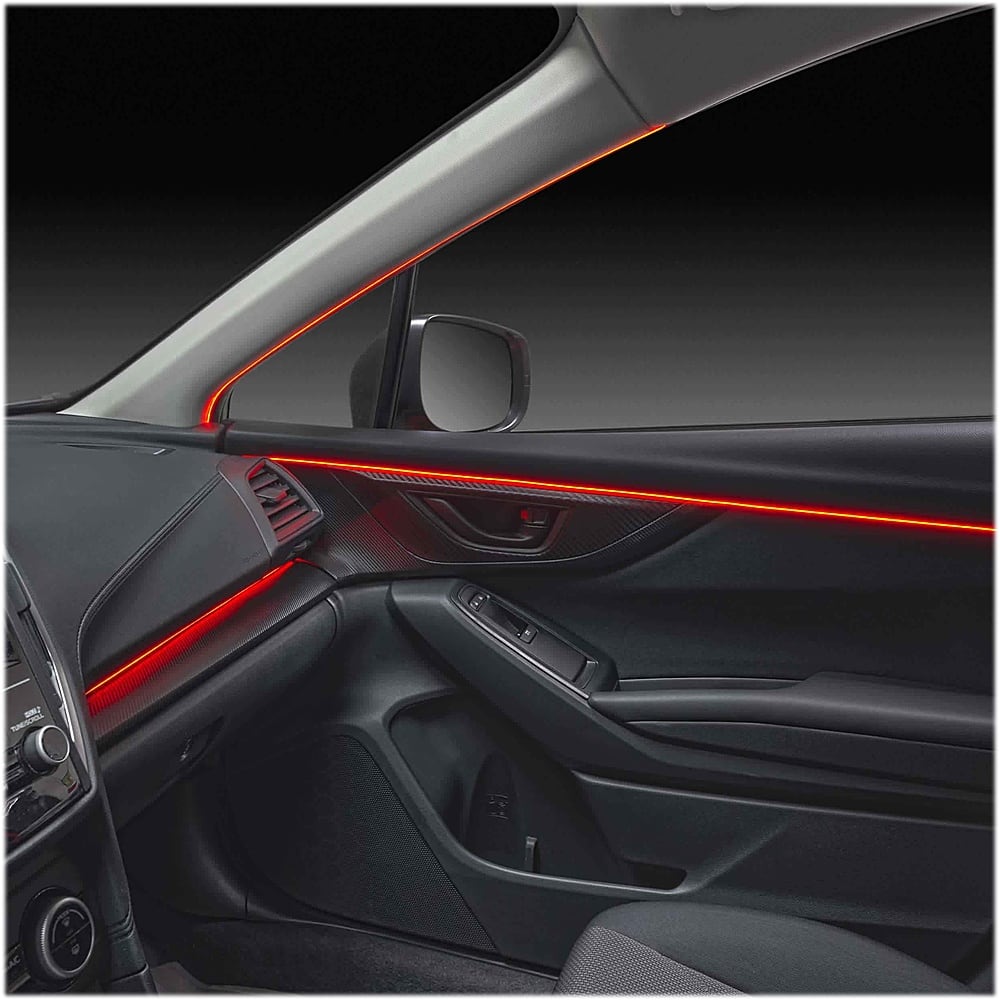 Alt View 18. Metra - Heise Chasing LED Ambient Dash Lighting Kit - Multi.