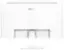 Back. MSI - Pro MP273AW 27" FHD 100Hz 1ms Free Sync Monitor ,Built-in Speakers (DisplayPort, HDMI,VGA port ) - Matte White.