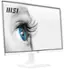 Angle. MSI - Pro MP273AW 27" FHD 100Hz 1ms Free Sync Monitor ,Built-in Speakers (DisplayPort, HDMI,VGA port ) - Matte White.