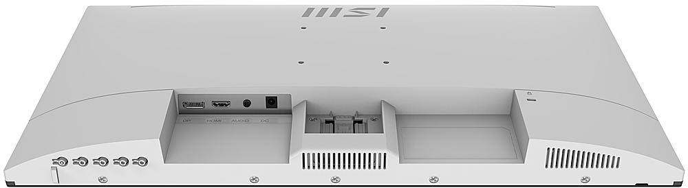 Alt View 1. MSI - Pro MP243XW 24" FHD 100Hz 1ms Adaptive Sync Monitor ,Built-in Speakers (DisplayPort, HDMI ) - Matte White.