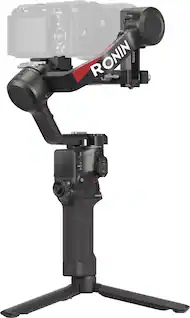 Angle. DJI - RS 4 Combo 3-Axis Gimbal Stabilizer for Cameras - Black.