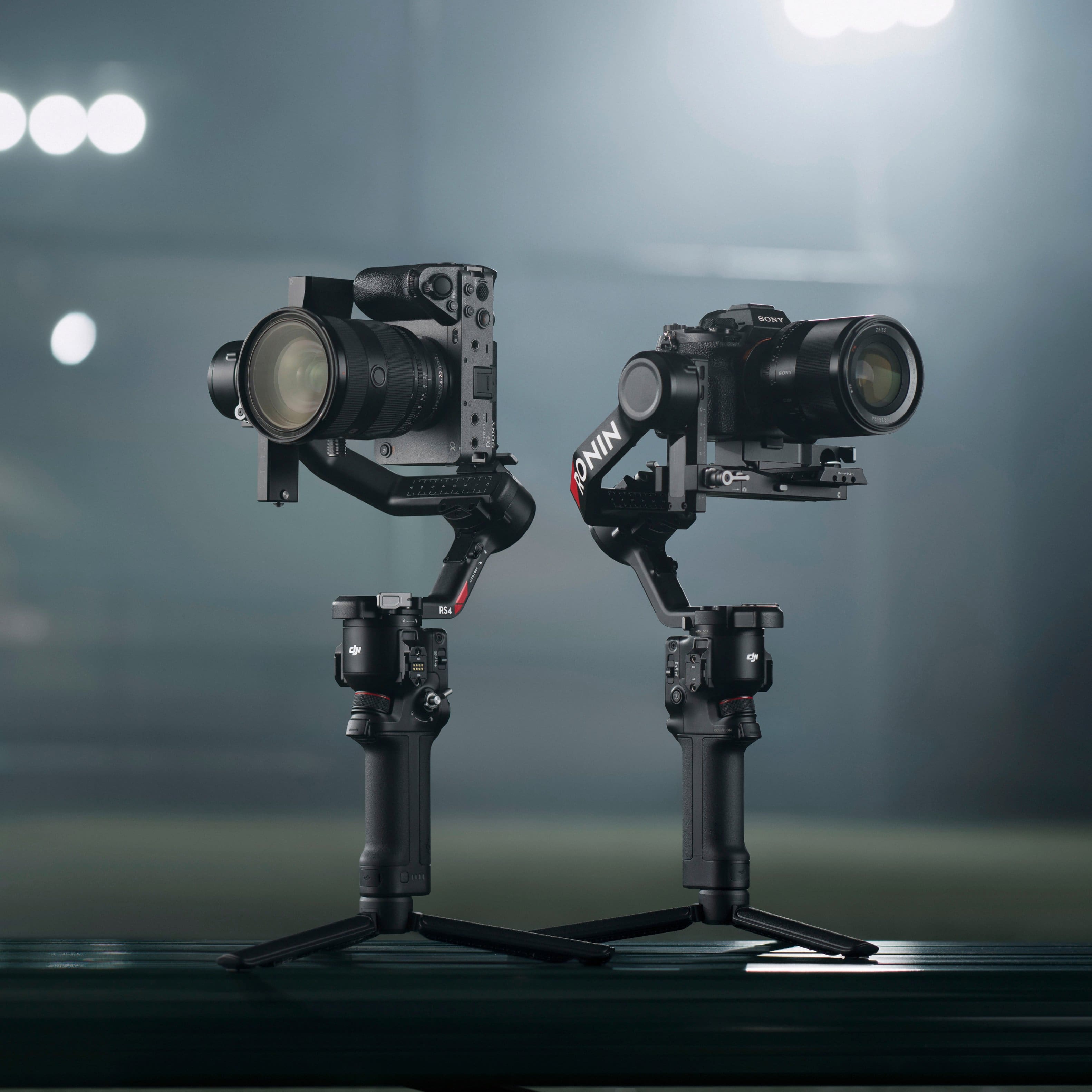 Alt View 15. DJI - RS 4 Combo 3-Axis Gimbal Stabilizer for Cameras - Black.