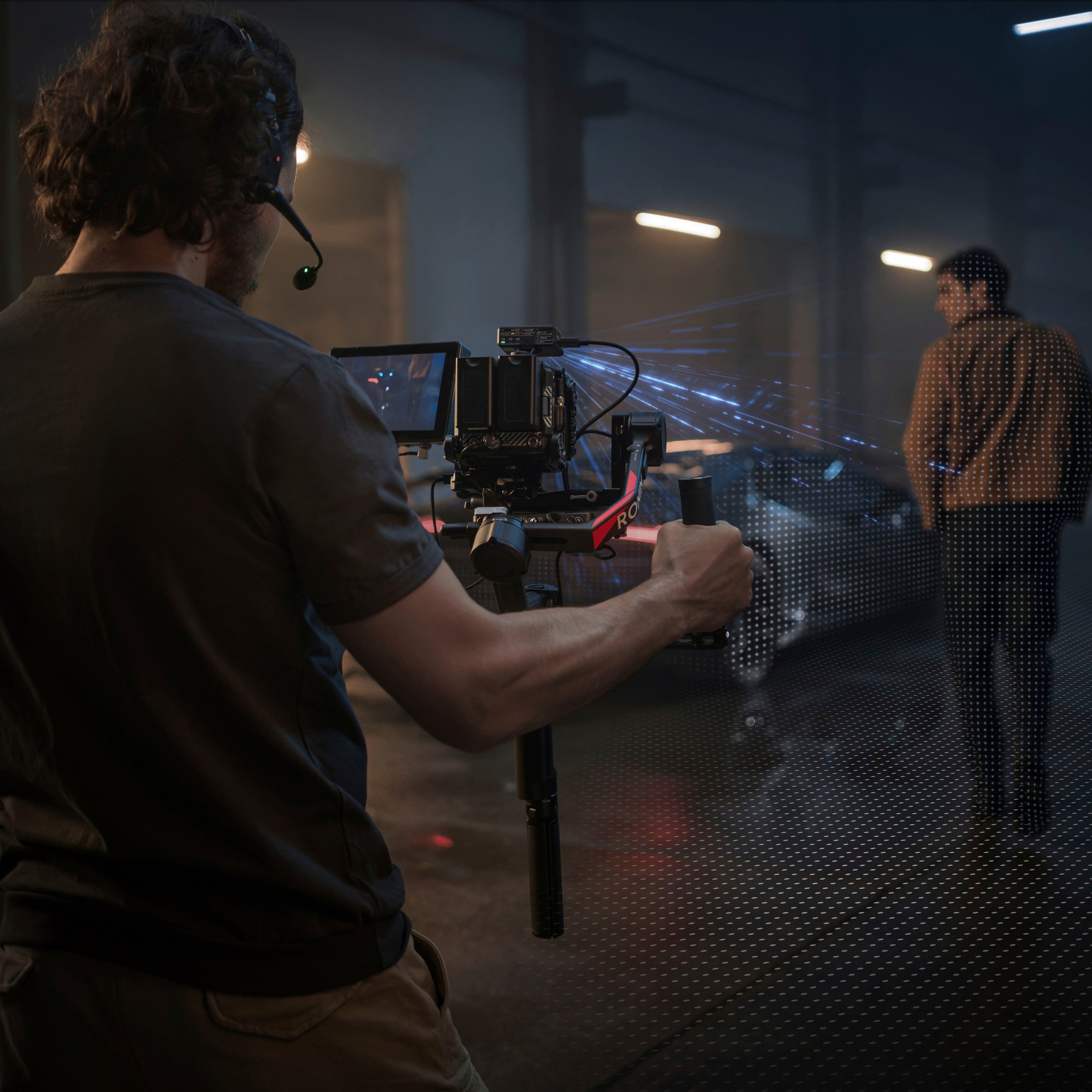 Alt View 16. DJI - RS 4 Pro 3-Axis Gimbal Stabilizer for Cameras - Black.