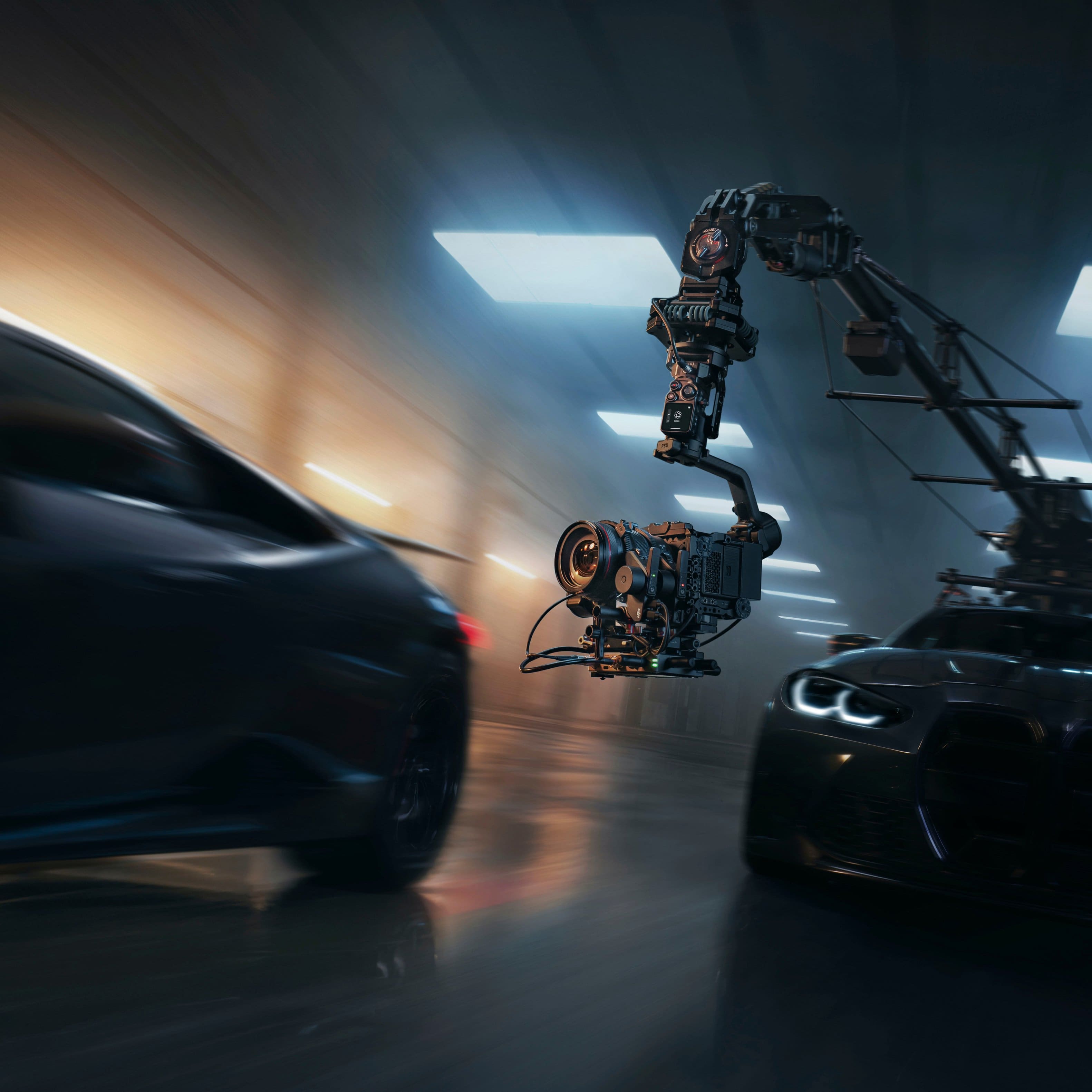 Alt View 17. DJI - RS 4 Pro Combo 3-Axis Gimbal Stabilizer for Cameras - Black.