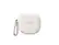 Front. Bose - Wireless Charging Case Cover for Ultra Open Earbuds - White Smoke.