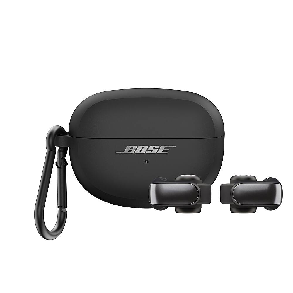 Alt View 12. Bose - Silicone Case Cover for Ultra Open Earbuds - Black.