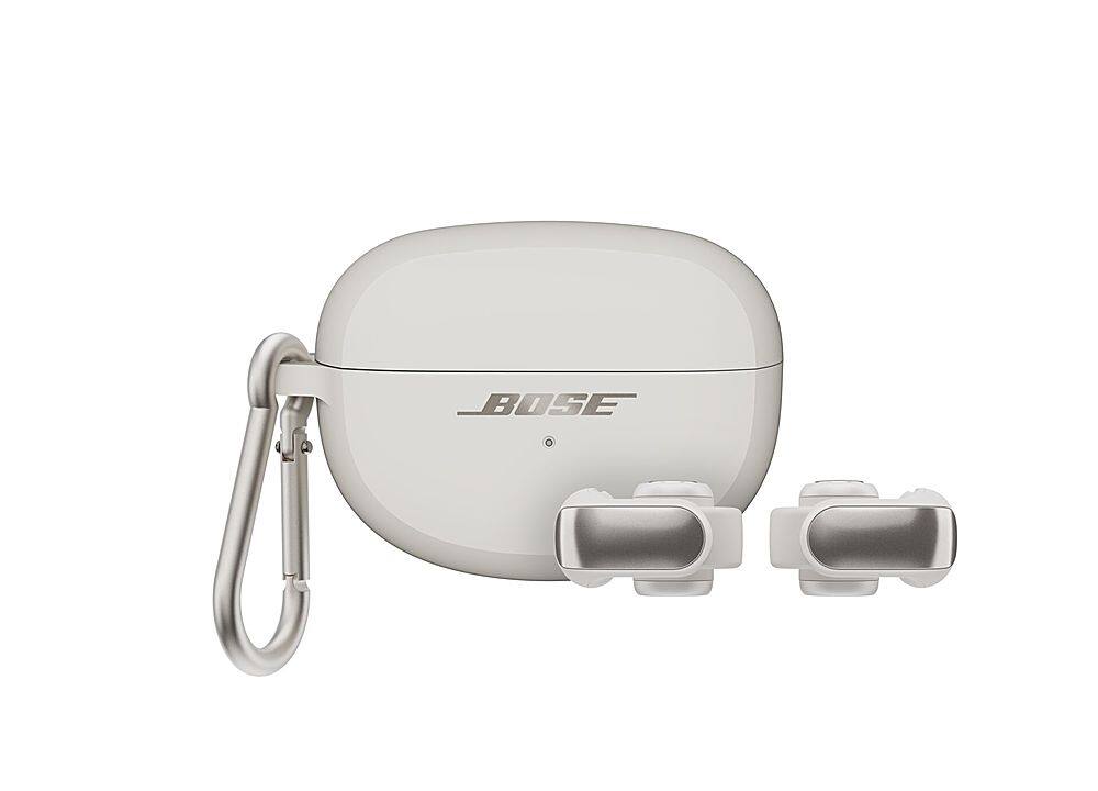 Alt View 12. Bose - Silicone Case Cover for Ultra Open Earbuds - White Smoke.