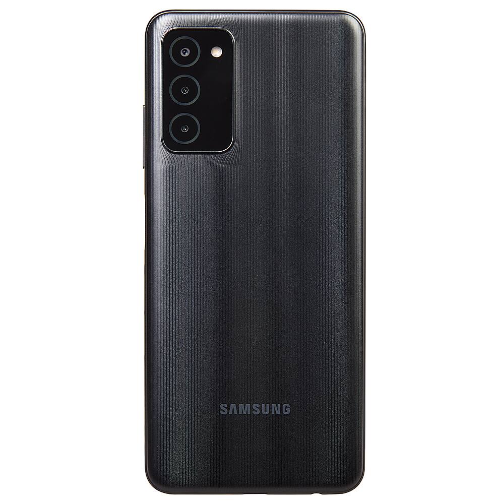 Back View: Tracfone - Samsung Galaxy A03s 32GB Prepaid with 1 Year of Service Bundle - Black