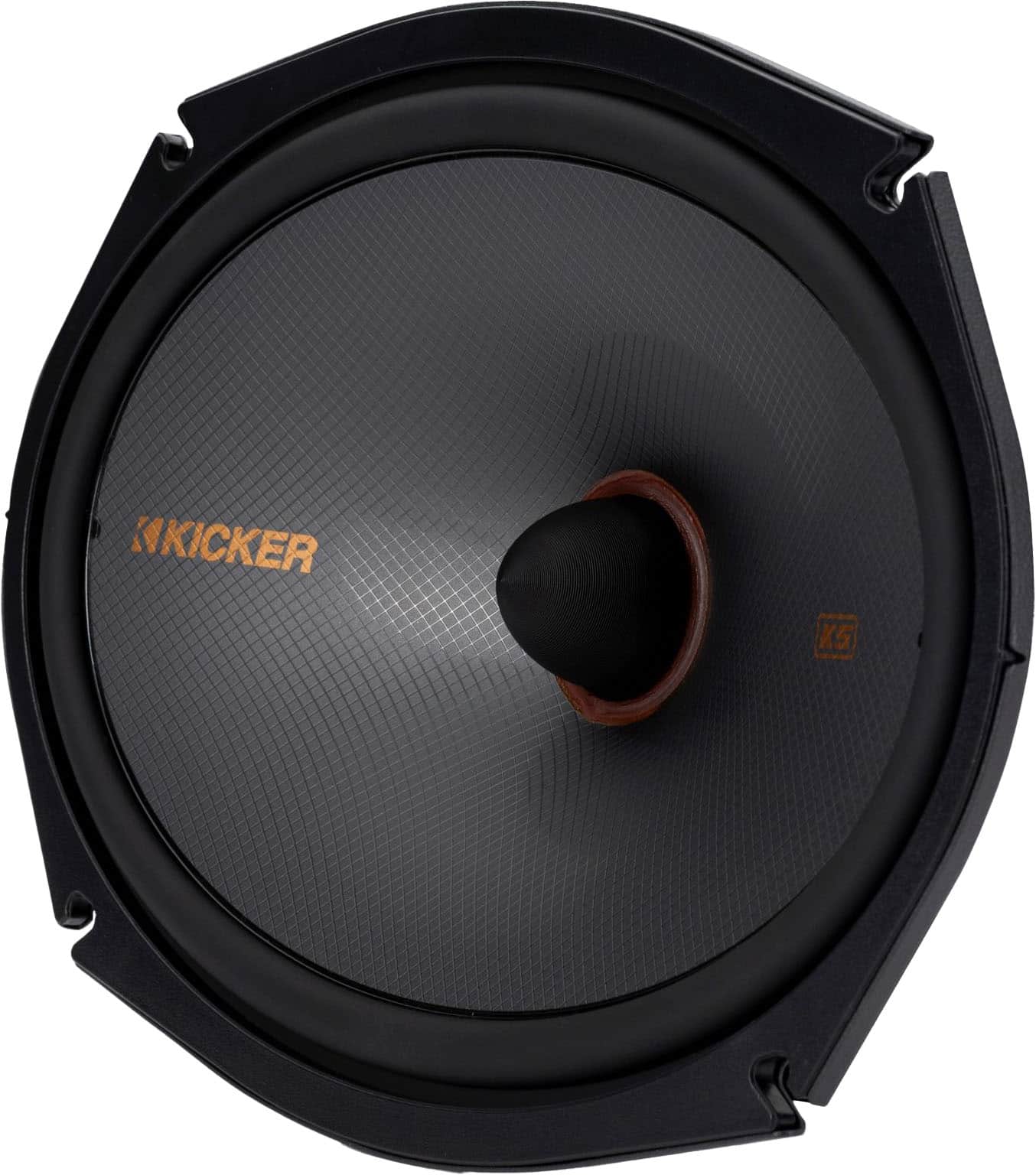 Alt View 12. KICKER - KS Series 6X9" 2-Way Component Car Speakers with Polypropylene Cones (Pair) - Black.