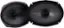 Left. KICKER - KS Series 6X9" 2-Way Component Car Speakers with Polypropylene Cones (Pair) - Black.