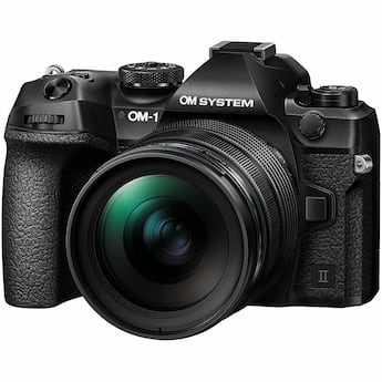 Olympus OM SYSTEM OM 1 Mark II 4K Video Mirrorless Camera with Olympus OM SYSTEM OM 1 Mark II 4K Video Mirrorless Camera with