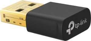 TP-Link - AX1800 Nano Wi-Fi 6 Wireless USB Adapter - Black - Front_Zoom