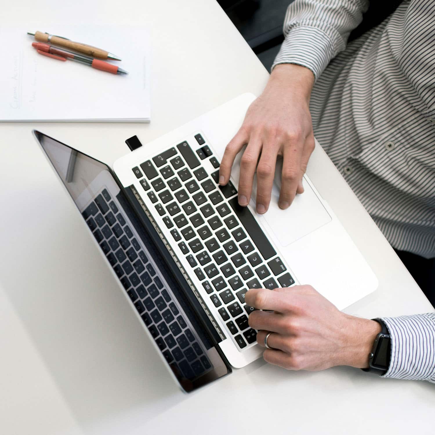 Left. TP-Link - AX1800 Nano Wi-Fi 6 Wireless USB Adapter - Black.