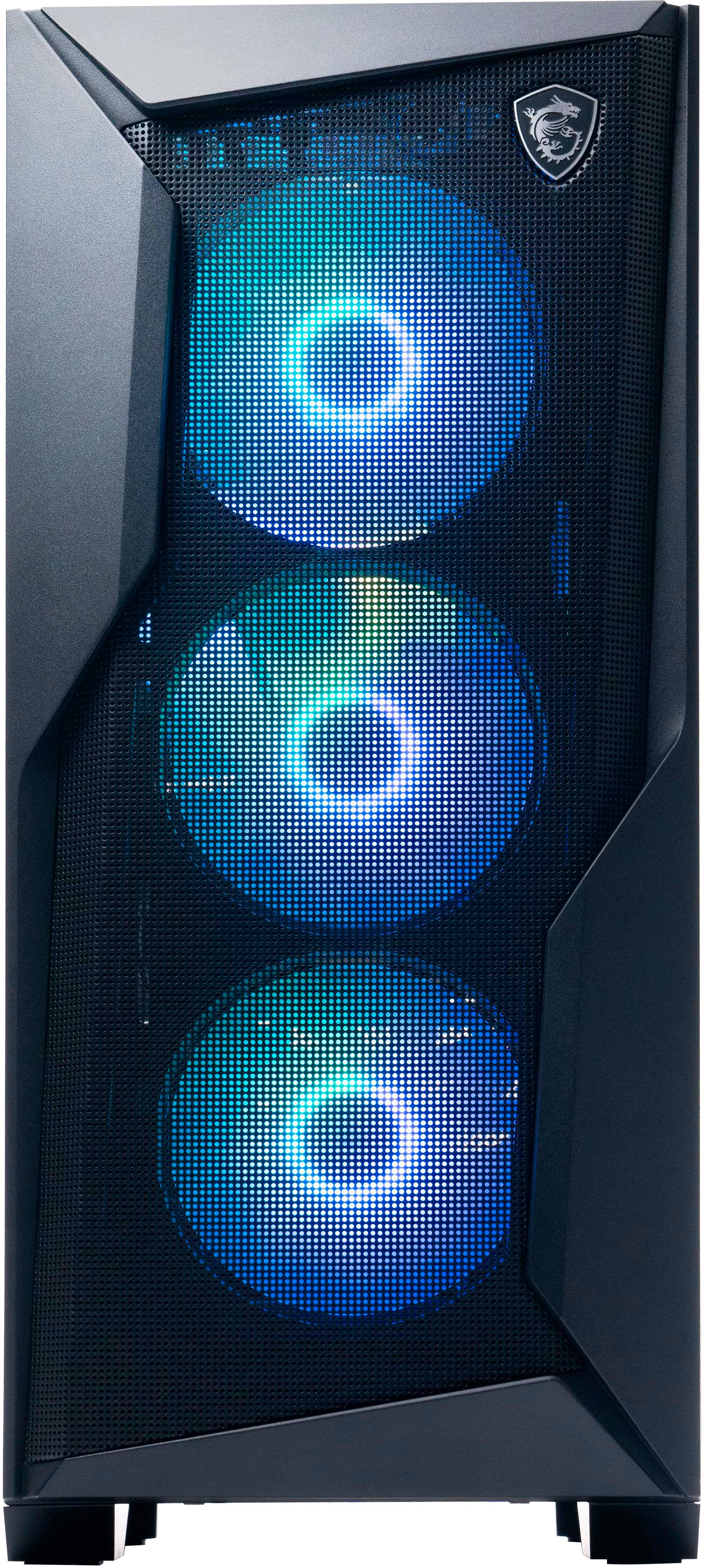 Alt View 5. MSI - Codex R2 Gaming Desktop - Intel Core i5- 12400F - 16GB Memory - NVIDIA GeForce RTX 3050 6G - 500GB SSD - Black - Black.