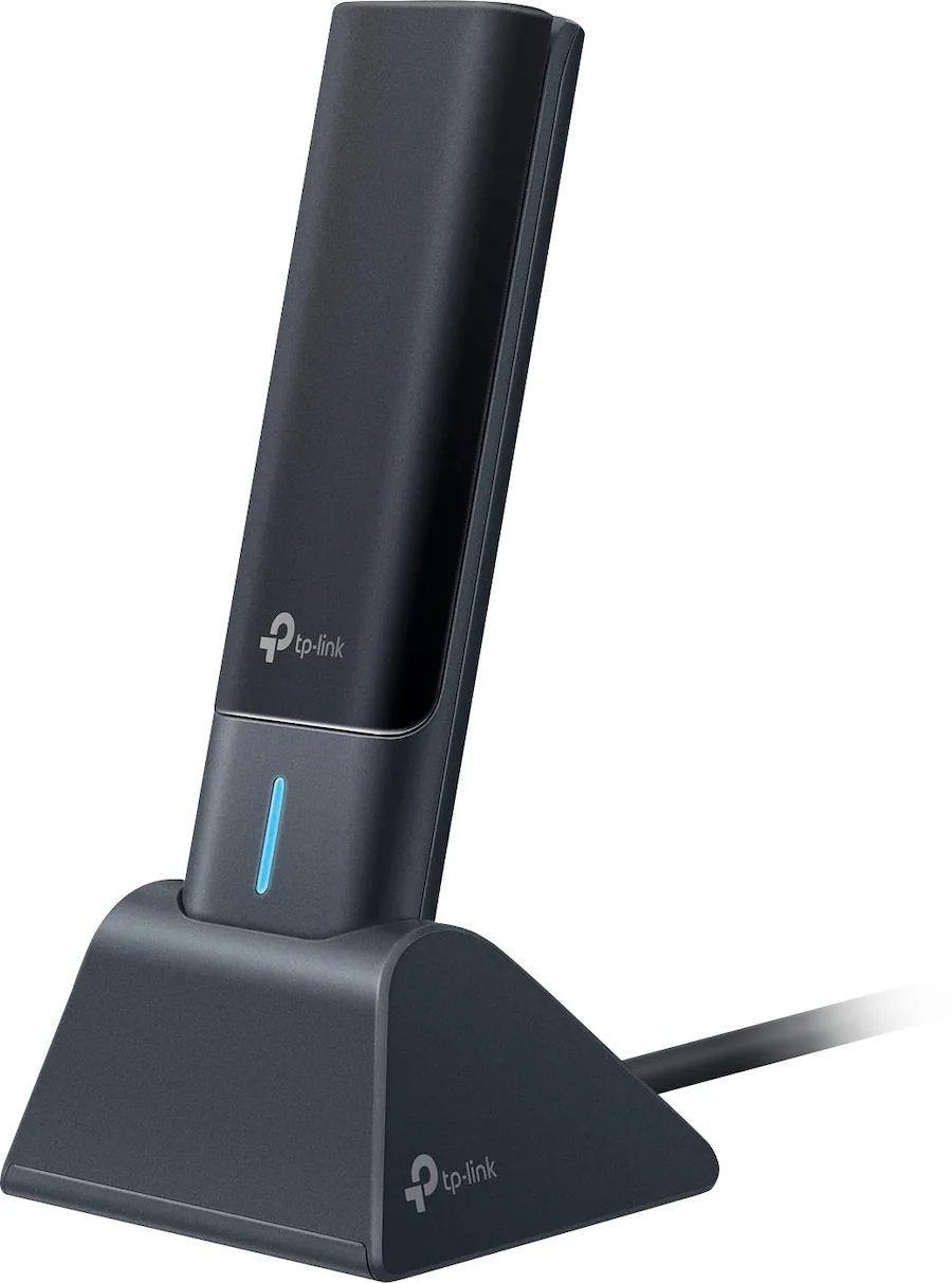 TP Link AXE5400 Wi Fi 6E High Gain Wireless USB Adapter Black Archer ...