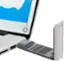 The text on the image reads "06 2017-01-05 2017-02-07 2017-03-09 2017-04-14 174 tp-link HDMI." This information is likely related to the laptop's performance or usage, possibly indicating the date range of the data displayed on the laptop screen or the specifications of the HDMI adapter.