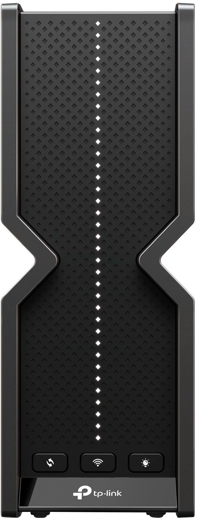 Left. TP-Link - Archer BE11000 Tri-Band Wi-Fi 7 Router - Black.