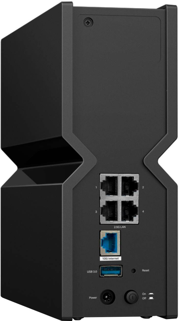 1. 2.5G LAN 10G Internet USB 3.0 Reset Power On Off