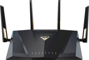 ASUS - BE7200 Dual-band WiFi 7 Router - Black - Front_Zoom
