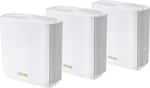 ASUS - ZenWiFi AXE7800 Tri-Band Mesh Wi-Fi 6E System (3-Pack) - White