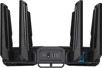 ASUS ROG Rapture GT BE98 Pro BE30000 Quad Band Wi Fi 7 Gaming ASUS ROG Rapture GT BE98 Pro BE30000 Quad Band Wi Fi 7 Gaming