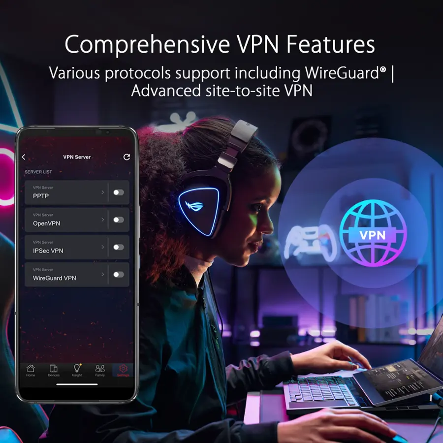 Be98 Pro ASUS ROG Rapture GT BE98 Pro BE30000 Quad Band Wi Fi 7 Gaming Router ...