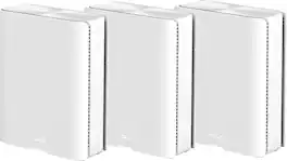 ASUS - ZenWiFi BE30000 Quad-Band Mesh Wi-Fi 7 System (3-Pack) - White
