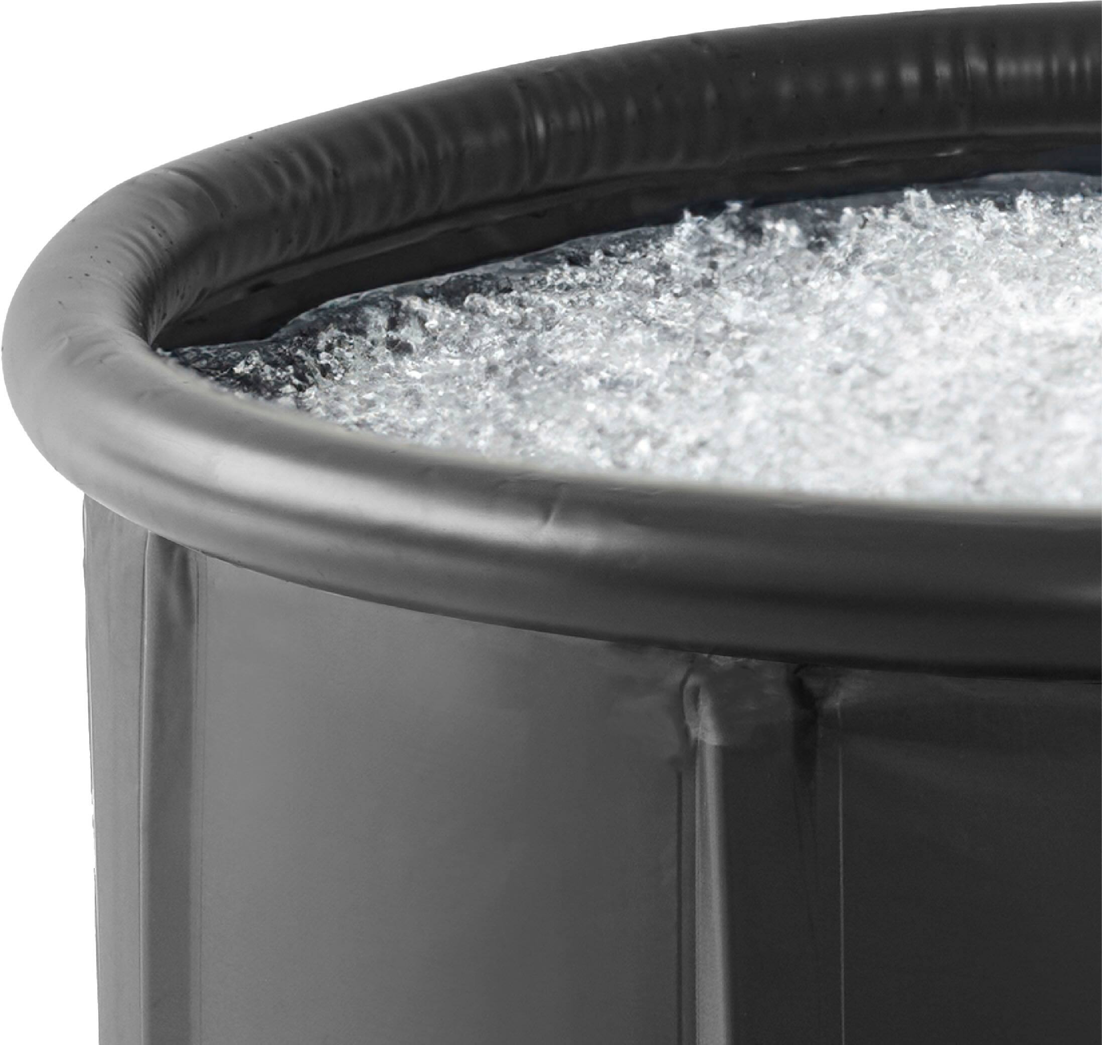 Alt View 12. Sharper Image - Ice Bath Portable Cold Plunge, Revitalizing Ice Therapy, Workout Recovery - Black.