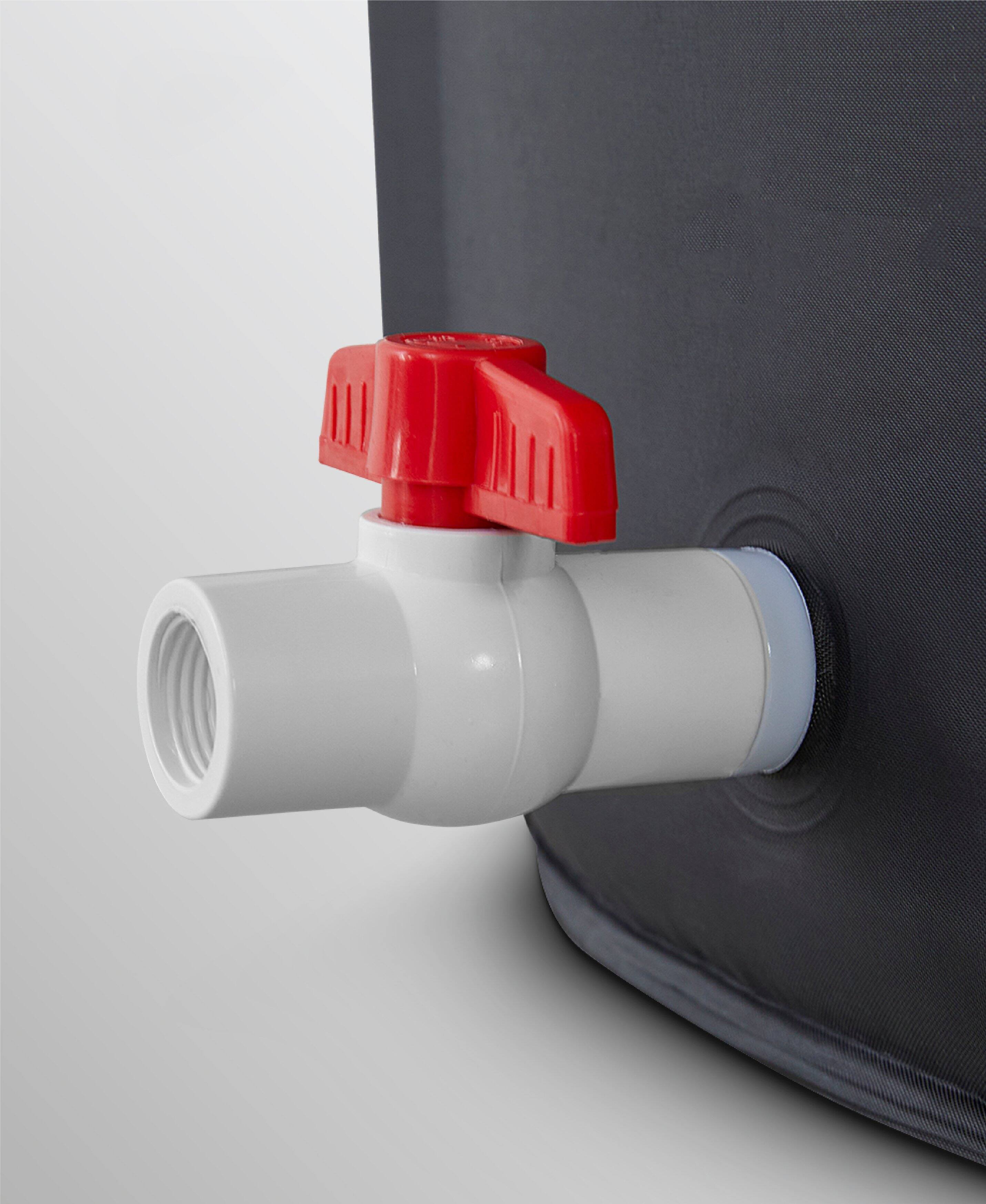 Alt View 13. Sharper Image - Ice Bath Portable Cold Plunge, Revitalizing Ice Therapy, Workout Recovery - Black.