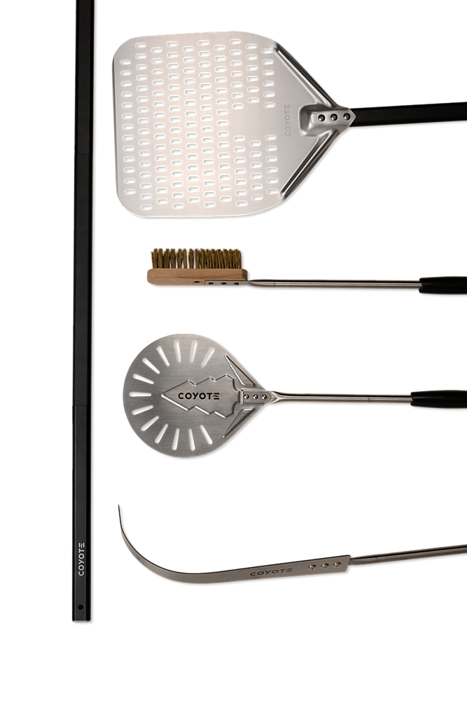 Accessories. Coyote Outdoor Living - The DUOMO 40" wood-fired outdoor pizza oven - Matte Black.