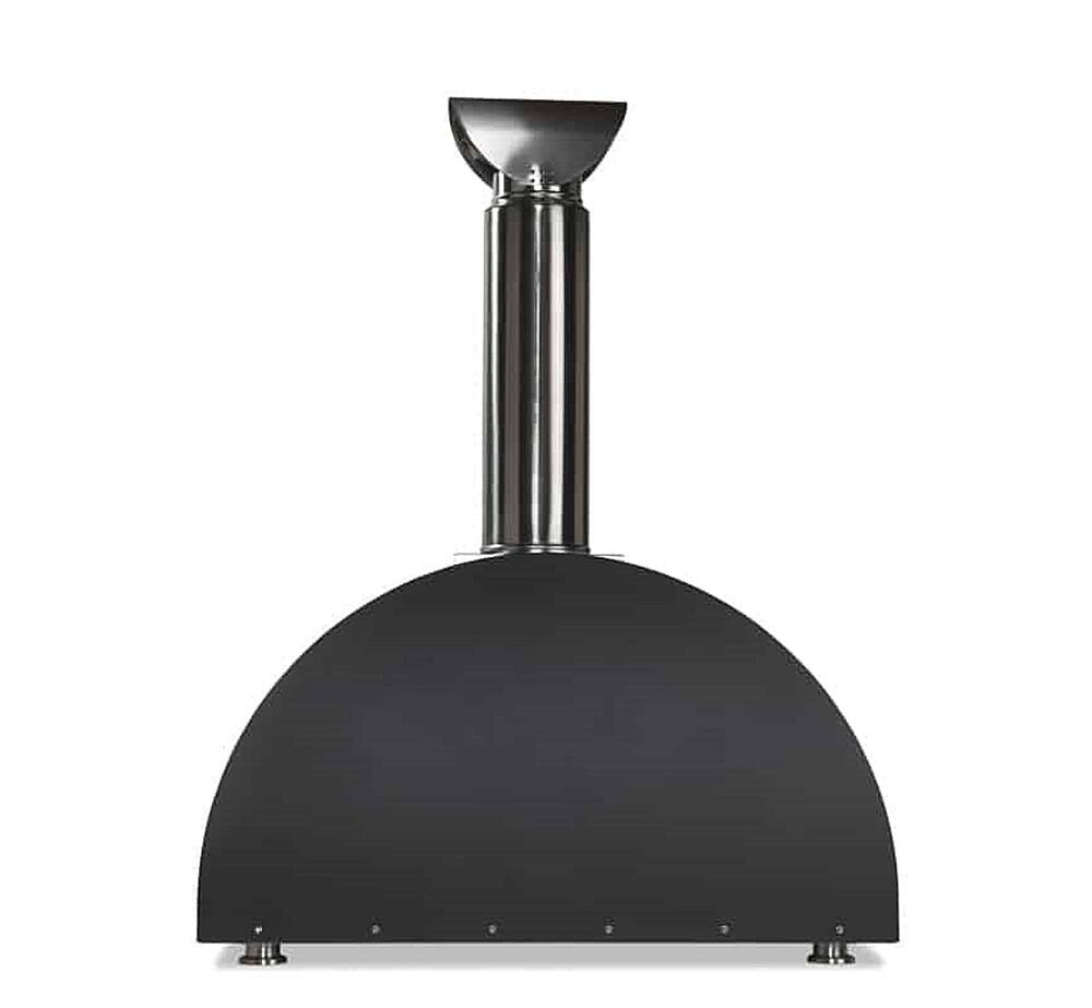 Alt View 11. Coyote Outdoor Living - The DUOMO 40" wood-fired outdoor pizza oven - Matte Black.