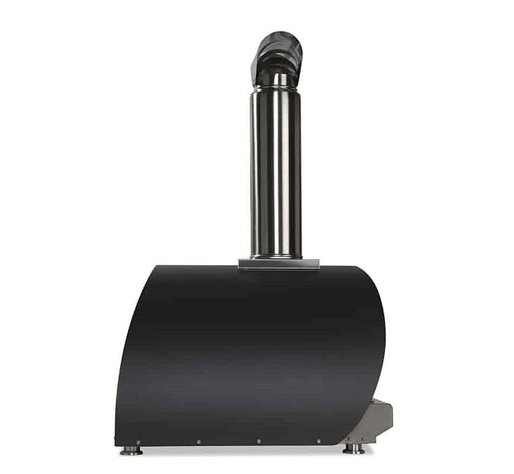 Alt View 12. Coyote Outdoor Living - The DUOMO 40" wood-fired outdoor pizza oven - Matte Black.