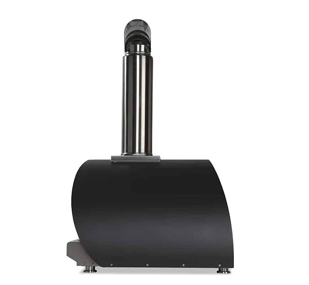 Alt View 1. Coyote Outdoor Living - The DUOMO 40" wood-fired outdoor pizza oven - Matte Black.